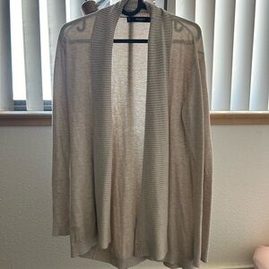 Mango Long Flowy Cardigan